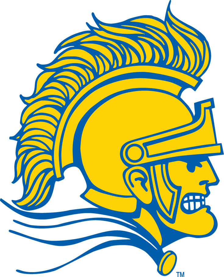 San Jose State Spartans 1983-1999 Mascot Logo vinyl decal